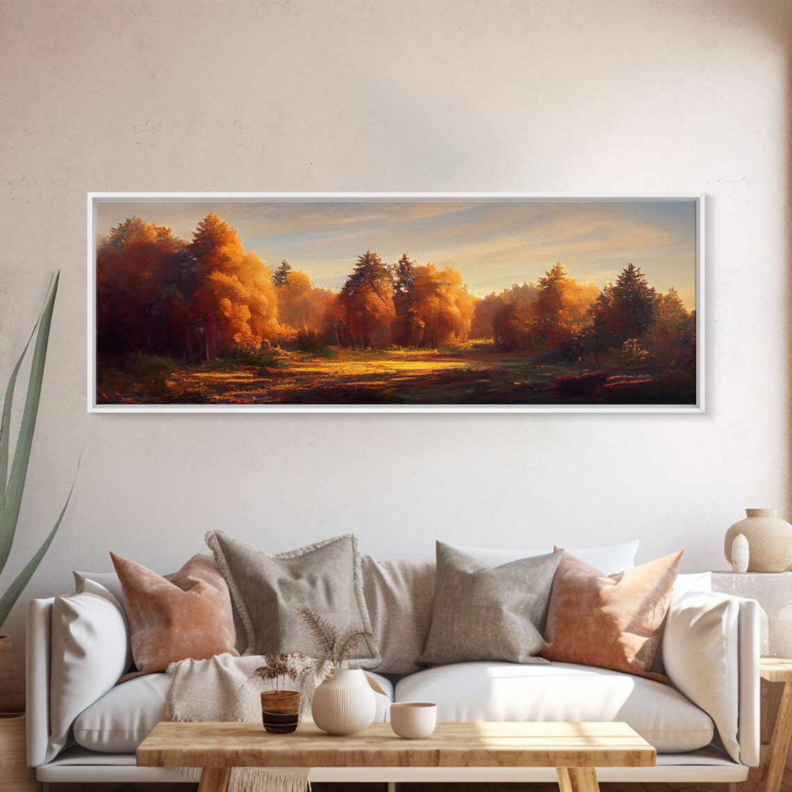 Forest In Autumn, Fall Decor Wall Art Print - Image 5