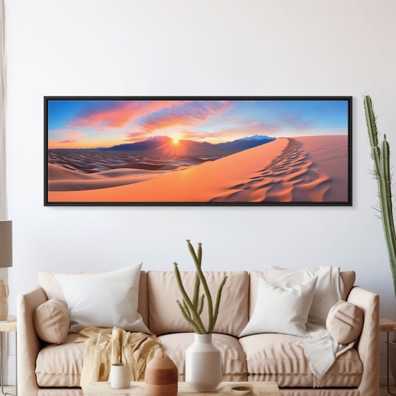 Panoramic Of Great Sand Dunes National Park Extra Large Wall Art Panoramic Wall Art Panoramic Landscape Print Landscape Photography