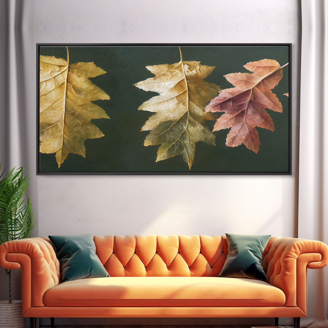 Autumn Leaf Arrangement, Fall Decor Wall Art - Image 5
