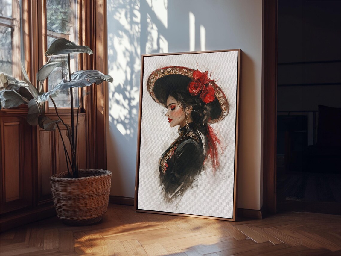 The Matador Spanish Style Cultural Art Print - Image 4