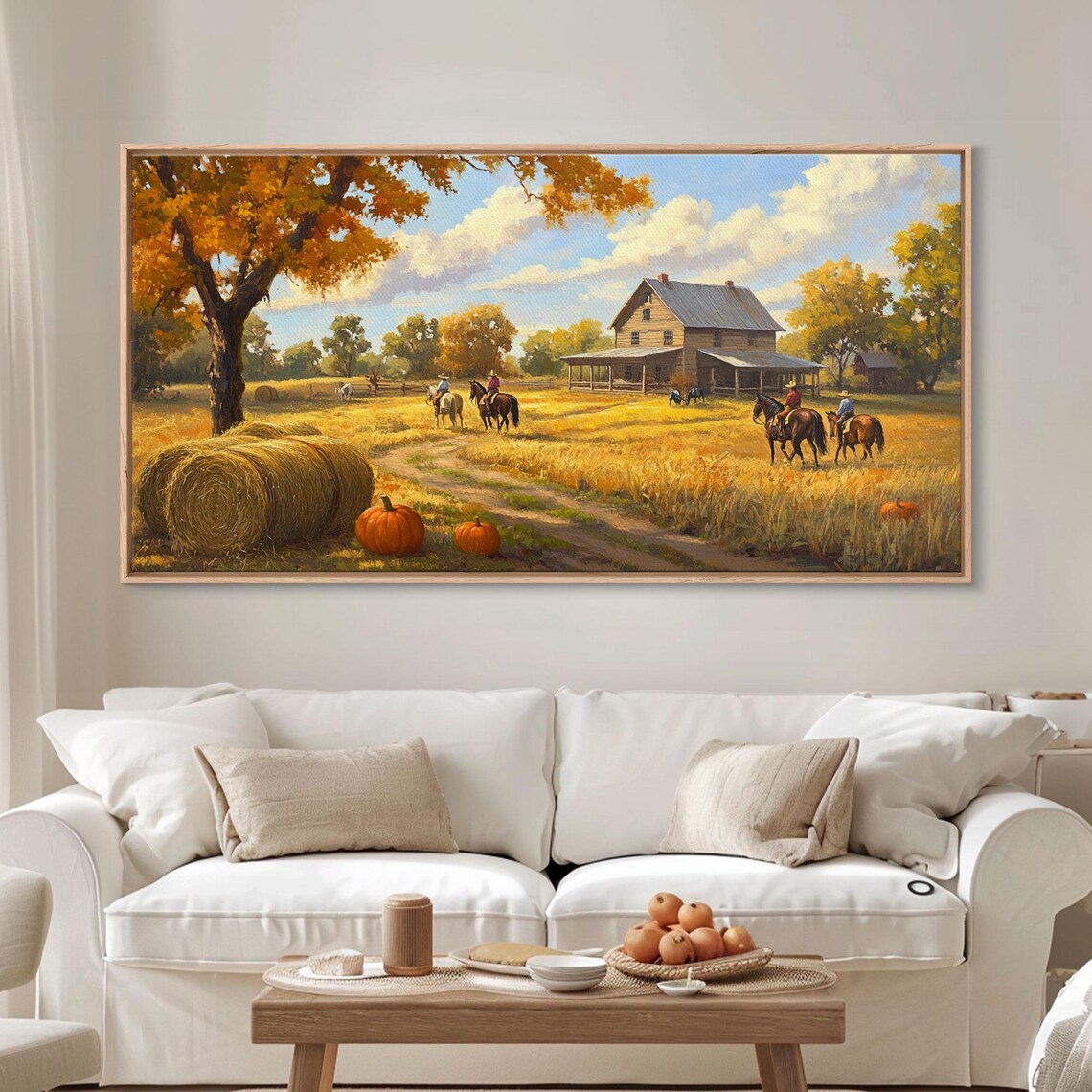 Autumn Ranch, Pumpkin Patch Rustic Country Decor - Image 2