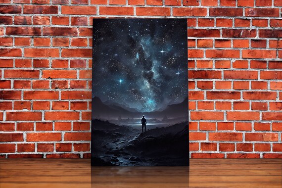 Wishing Upon A Star Constellation Art Print, Celestial