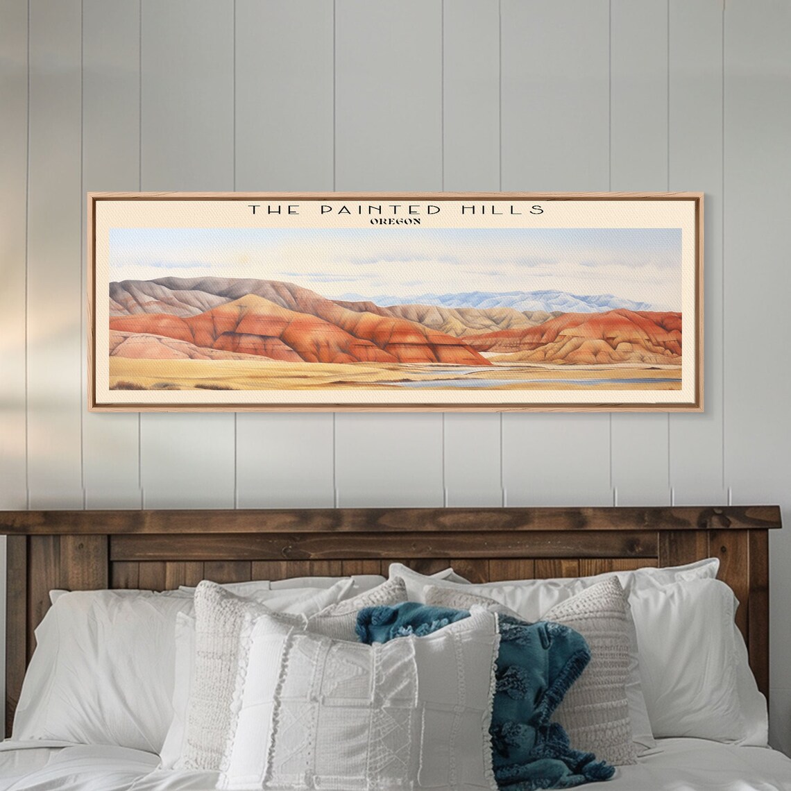 The Painted Hills Retro Travel Poster, Panoramic - Image 6
