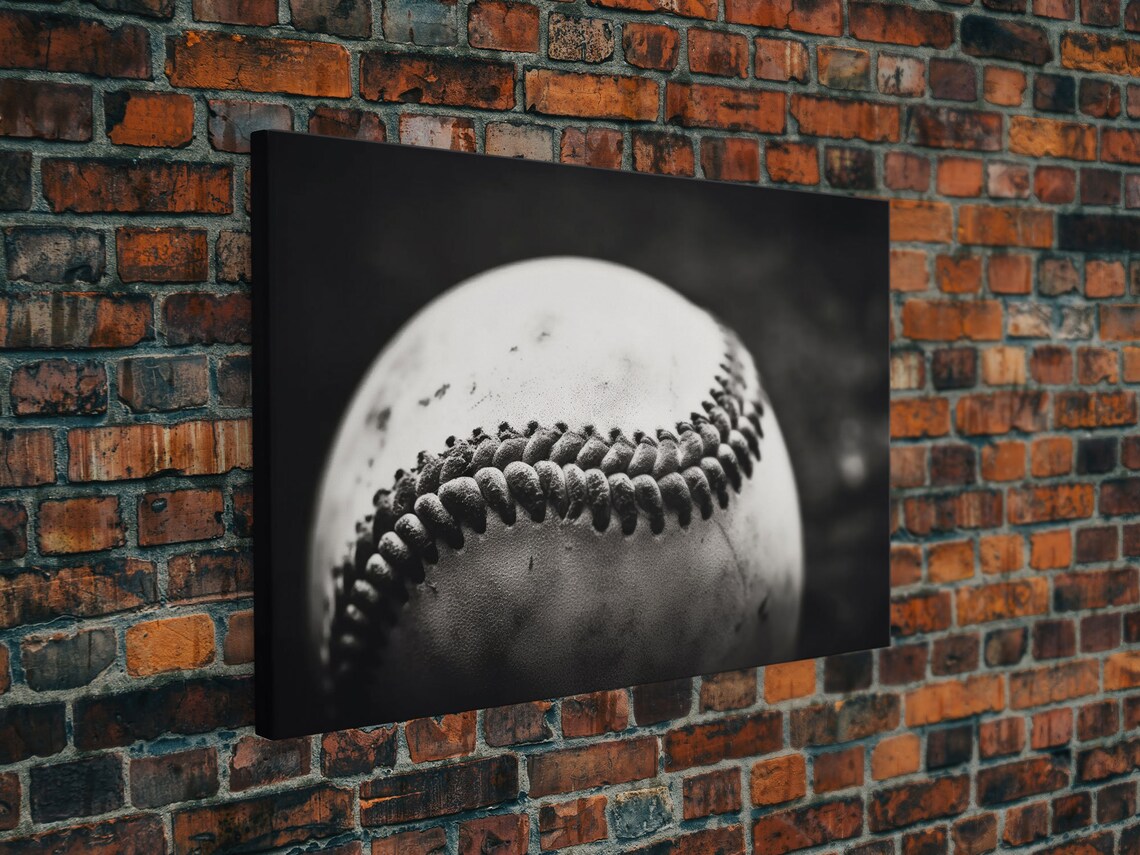 Vintage Baseballs Still Life Photo Print, Kids Room - Image 4
