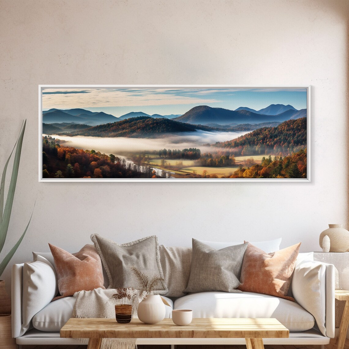 Blue Ridge Mountains Parkway Sunset, Wall Art Print - Image 5