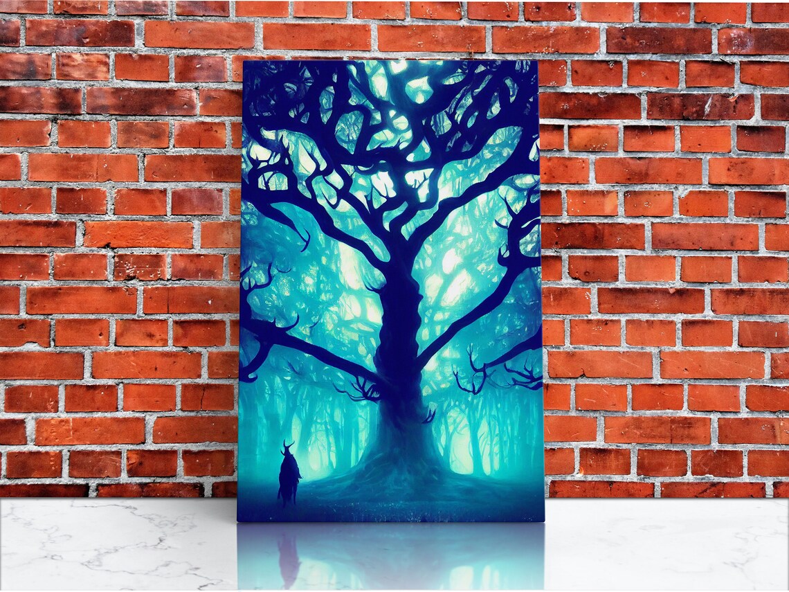 Yggdrasil Nordic Mythology Tree Of Life Art Print - Image 4