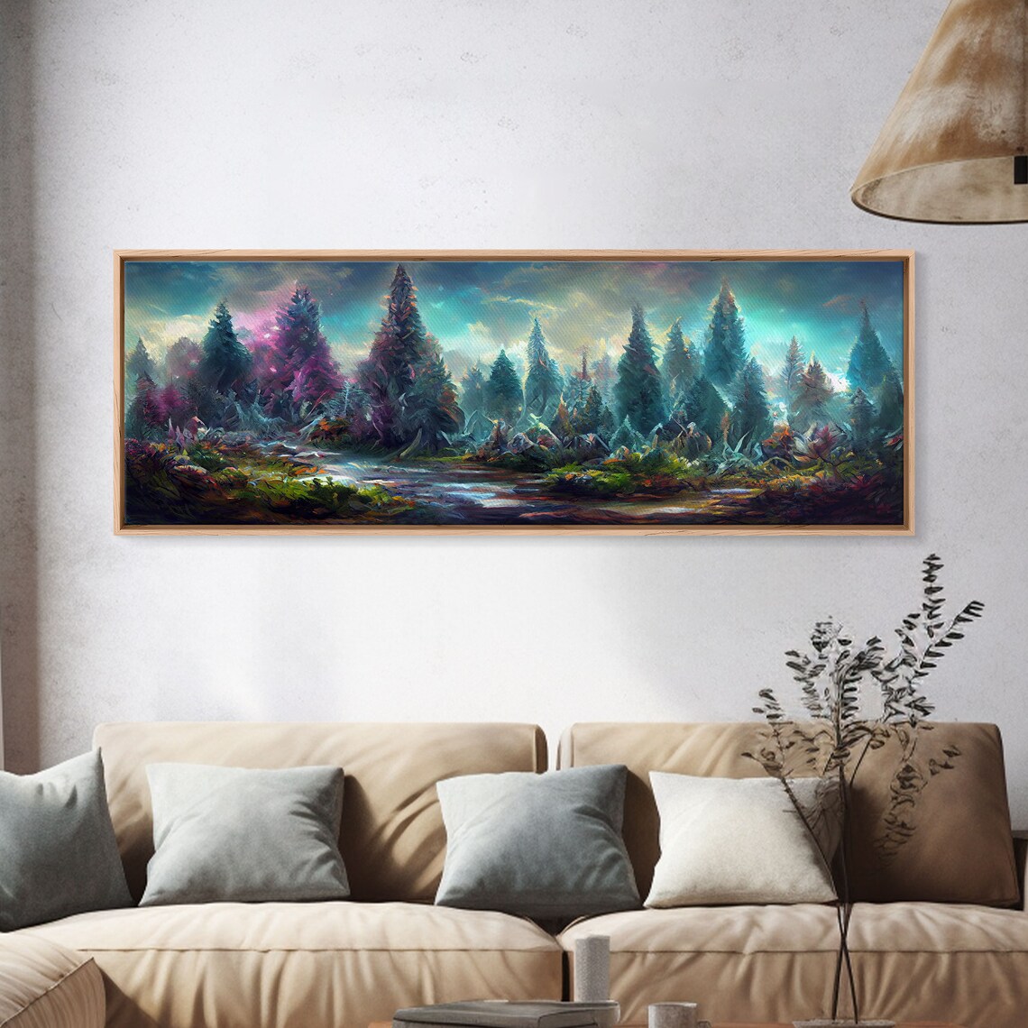 High Fantasy Forest Art Print, RPG Concept Art - Image 4