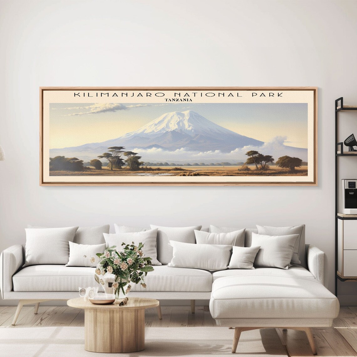 Kilimanjaro National Park Tanzania Snow Capped Peak Savanna Sunset Poster - Image 3