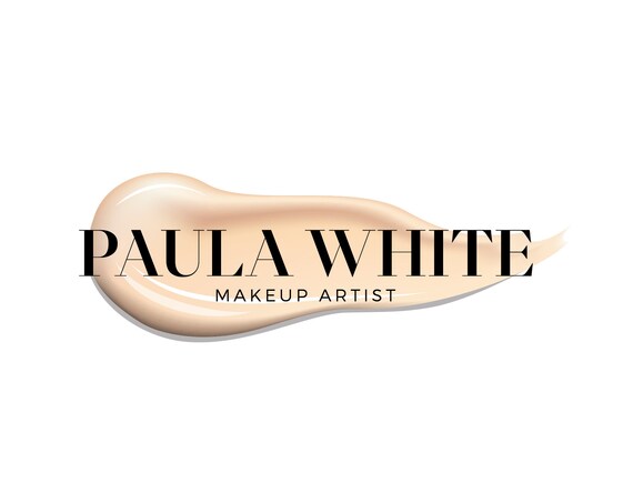 Logo Design Foundation Swatch, Beauty Salon Art Print