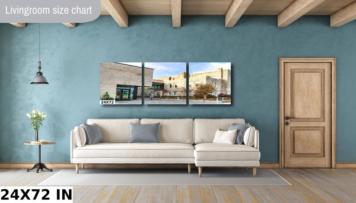 Tulsa Skyline, Church Studio Leon Russell Art Print - Image 3
