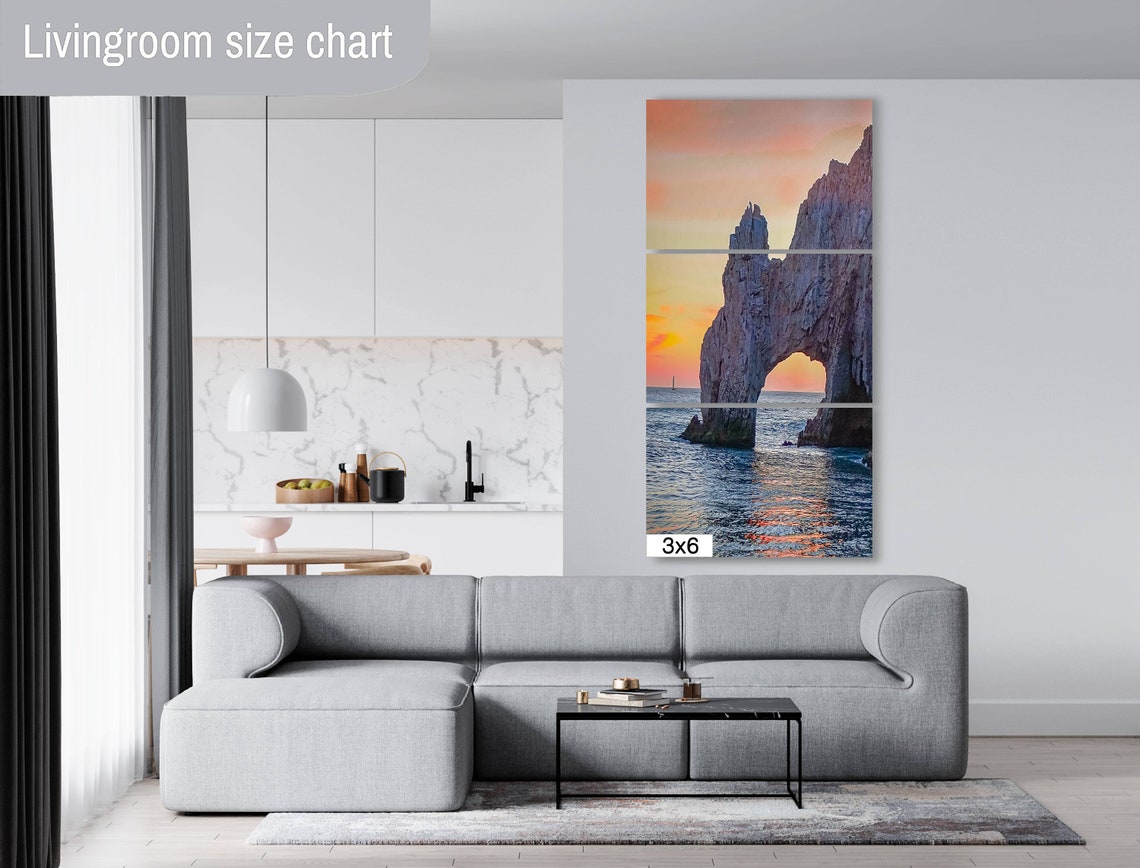 El Arco At Sunset With Sailboat Cabo San Lucas Mexico Travel Poster - Image 3