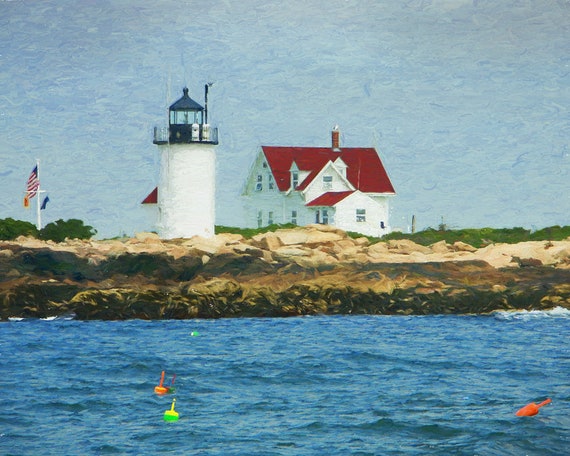 Lighthouse Wall Art Lighthouse Print Maine Lighthouse Lighthouse Print Lighthouse Decor Seascape Print