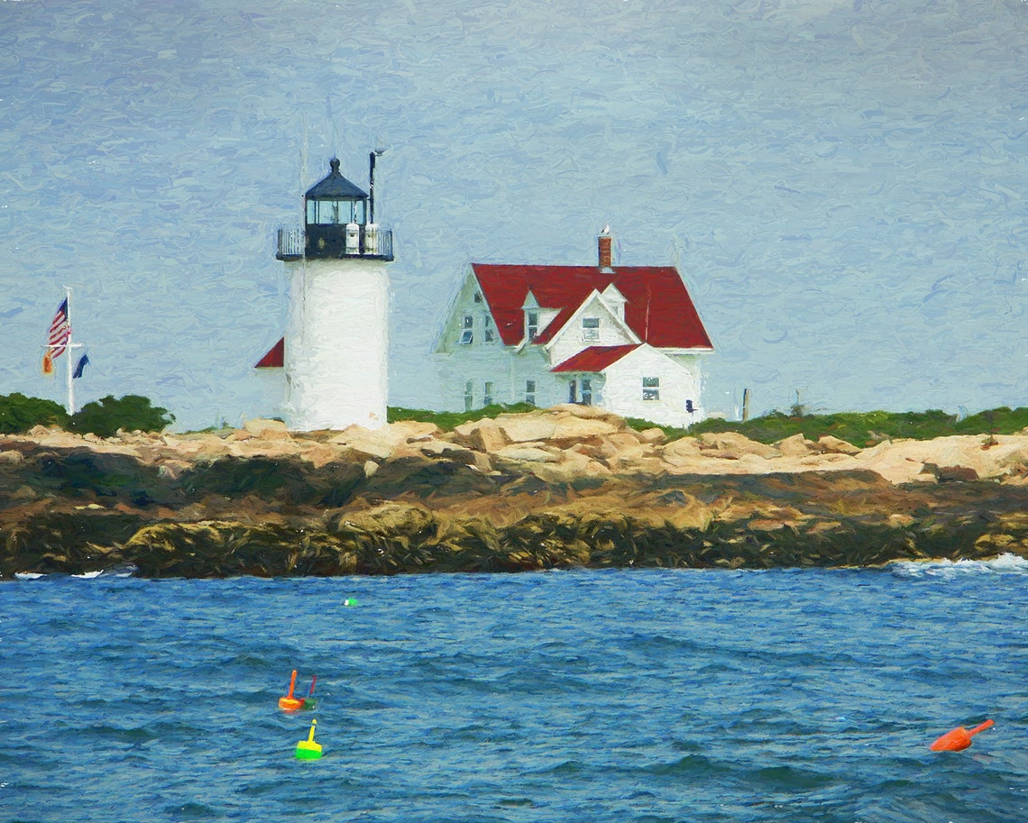 Lighthouse Wall Art Lighthouse Print Maine Lighthouse Lighthouse Print Lighthouse Decor Seascape Print