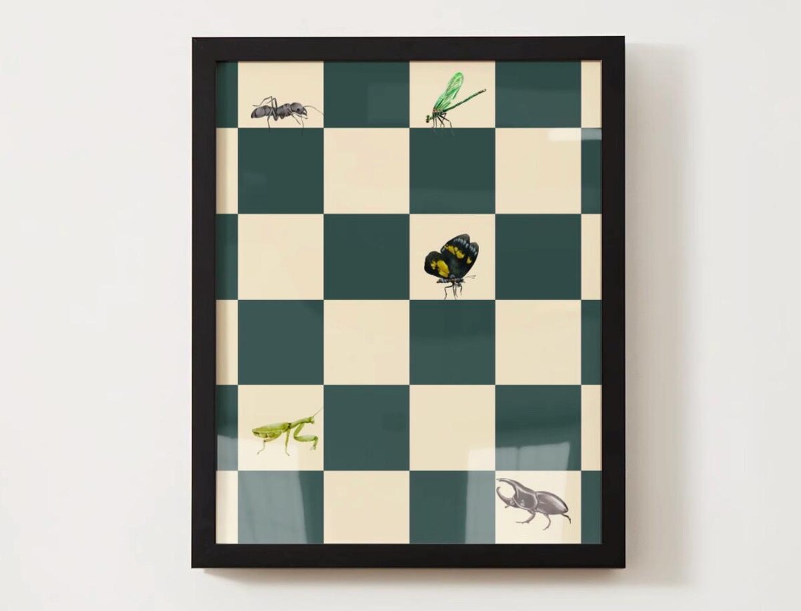 Bugs And Butterflies, Kids Treasures Poster