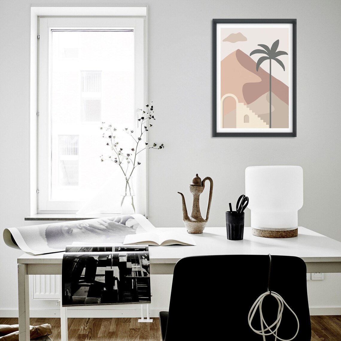 Boho Neutral Art Print - Image 2