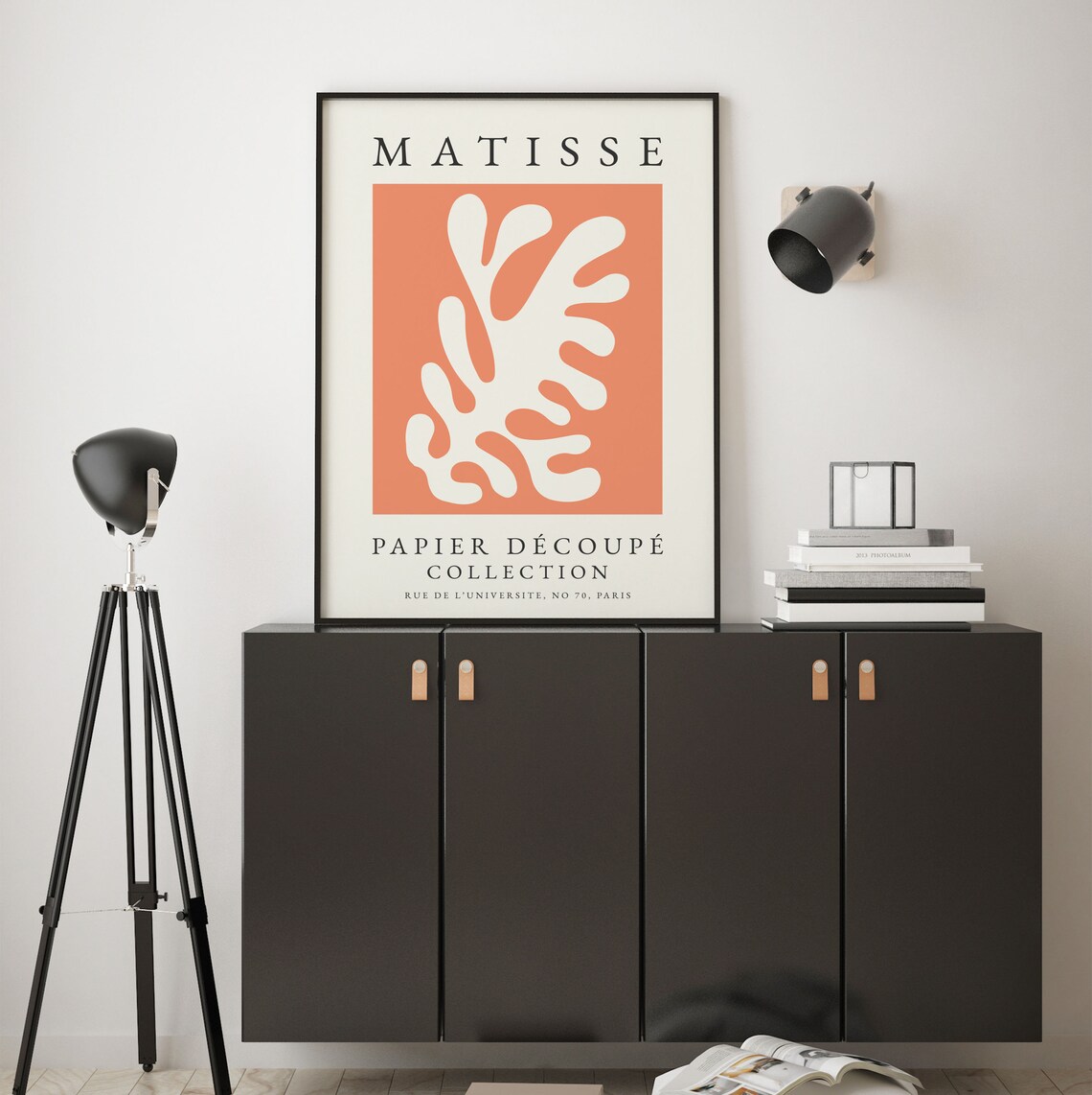 Matisse Print Boho Wall Art Orange Henri Matisse Orange Wall Art Prints Boho Print Wall Art Print Instant Matisse - Image 2