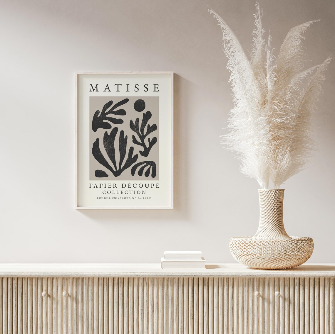 Matisse Papier Decoupe Black Botanical Cut Paper Shapes Wall Art - Image 2