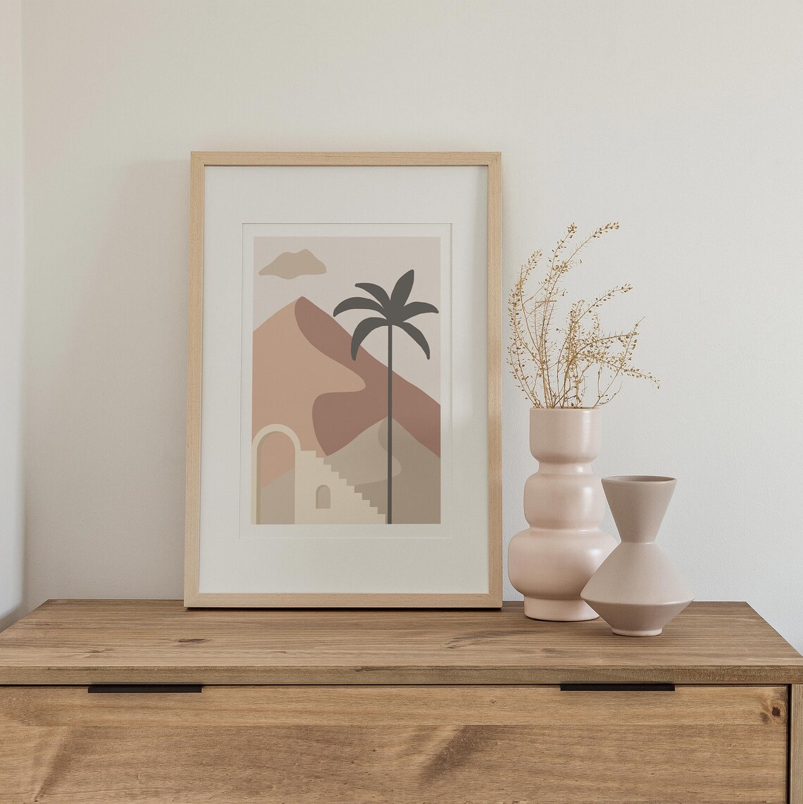 Boho Neutral Art Print - Image 4