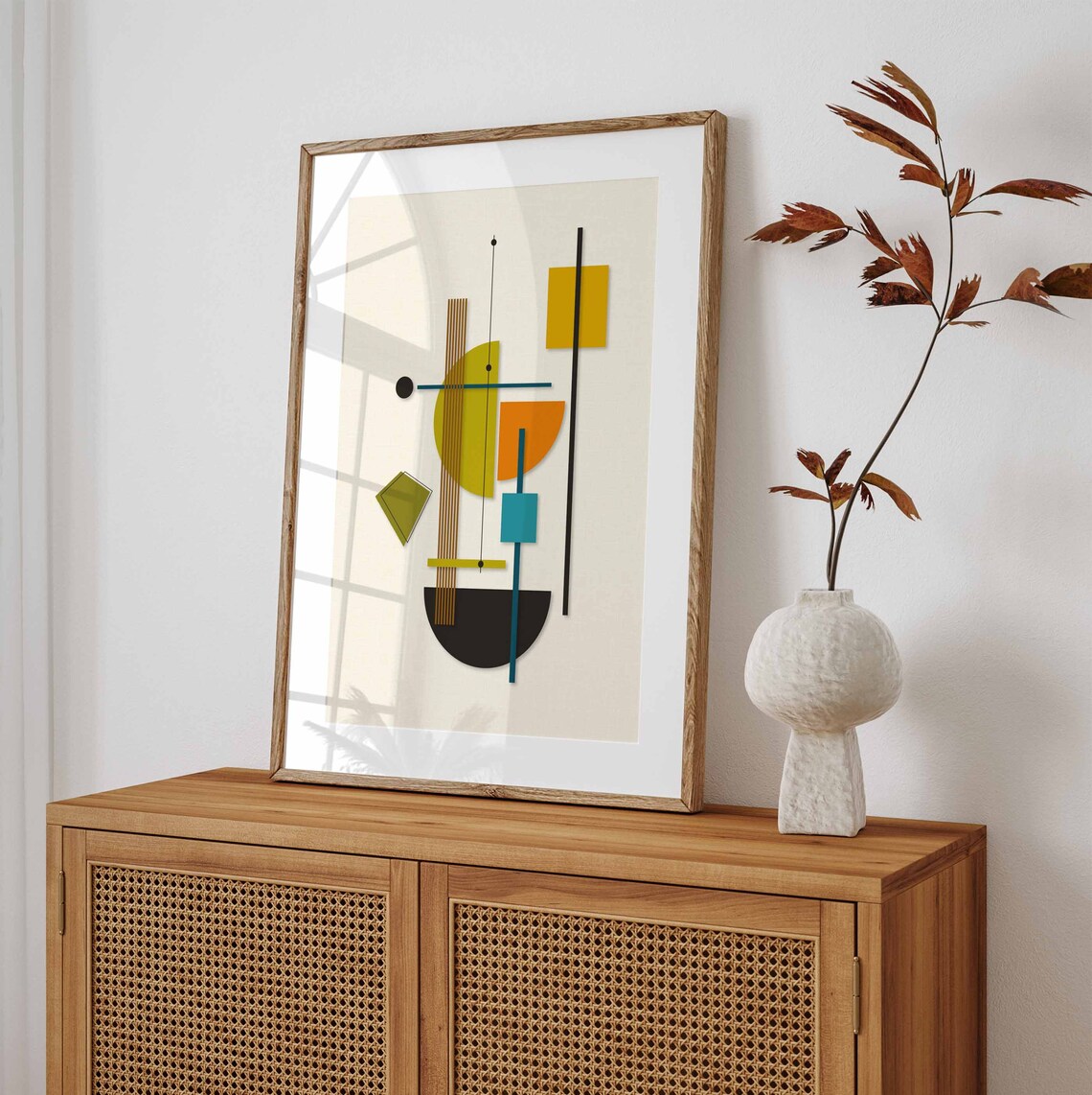 Mid Century Modern Retro Art Print, Mid Century Decor - Image 4