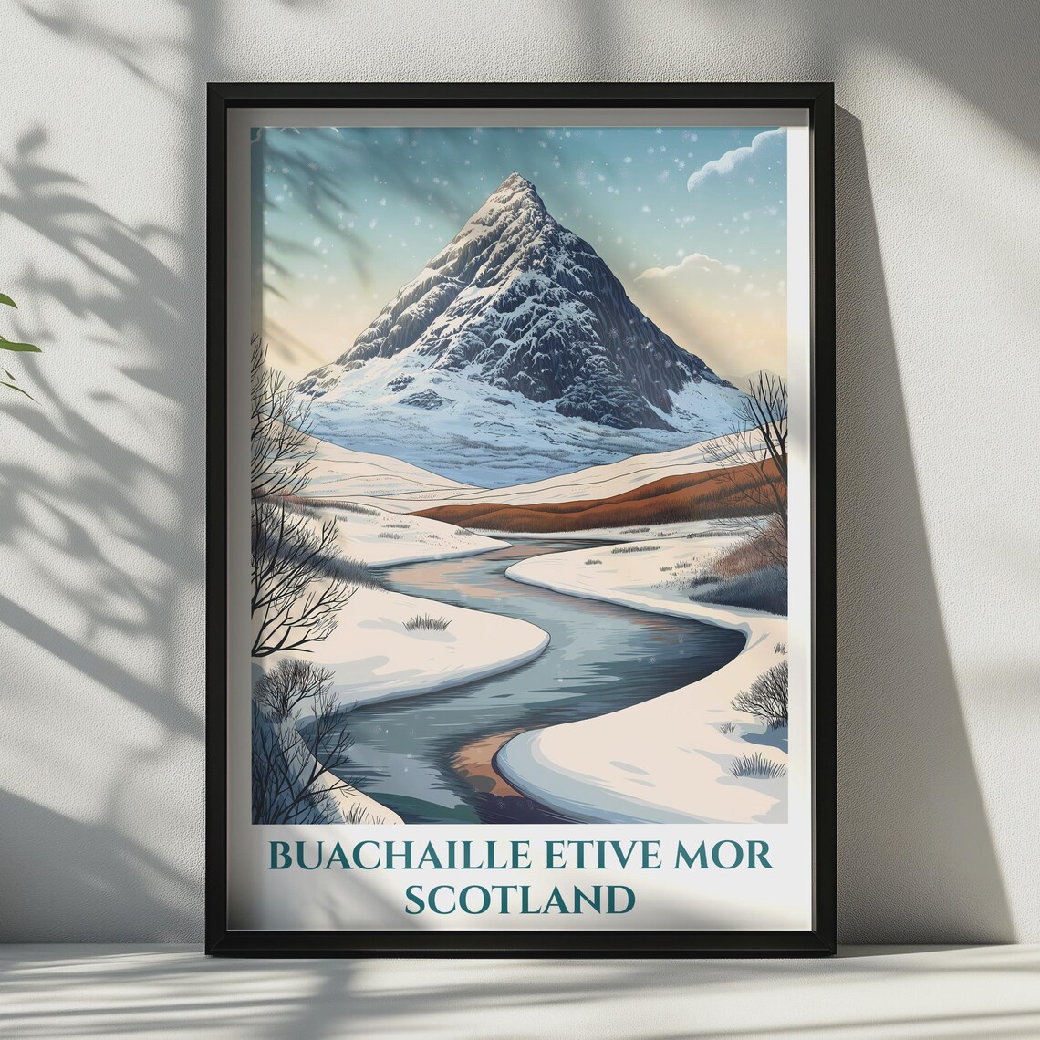 Buachaille Etive Mor, Scotland Mountain Landscape