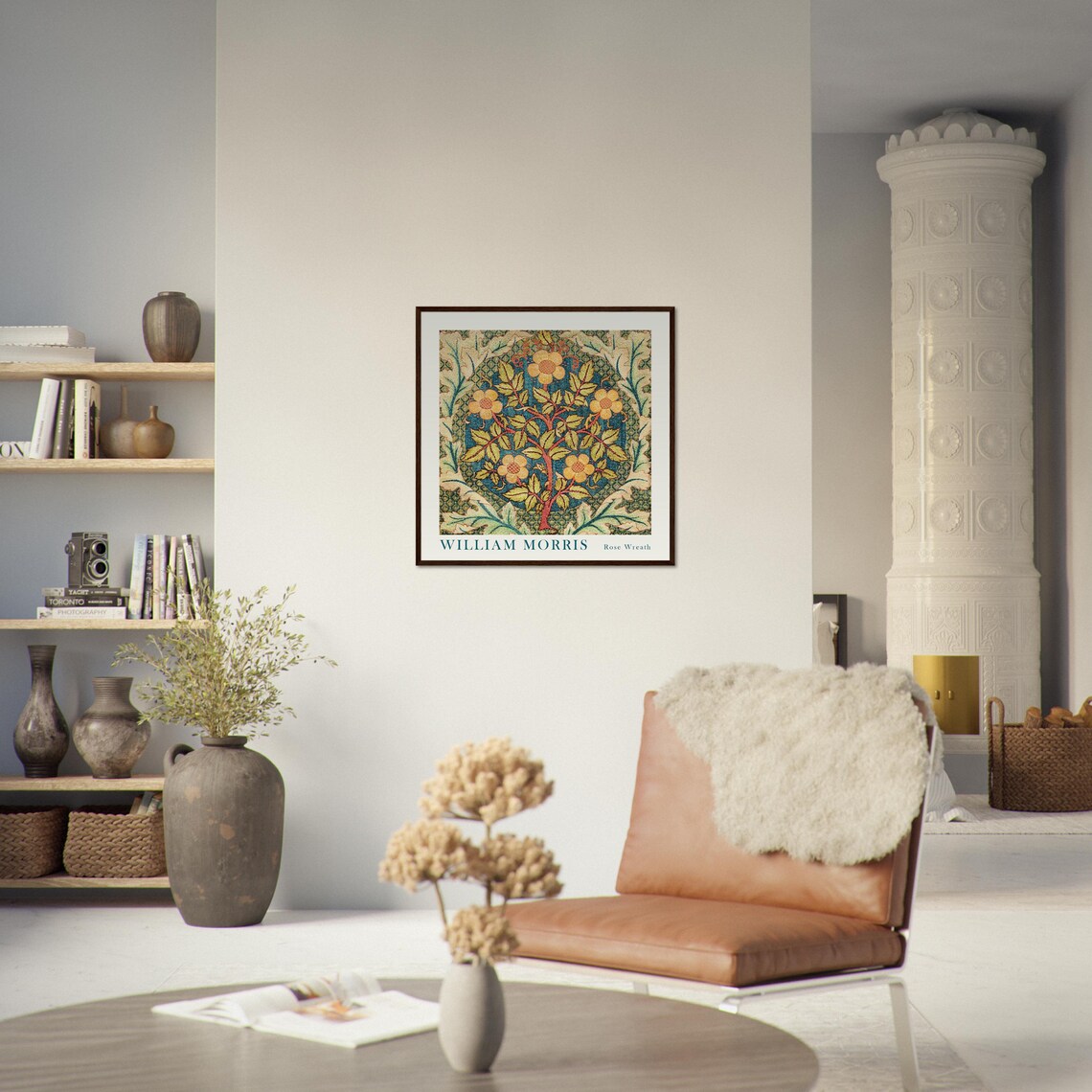 William Morris Botanical Art, Boho Decor Poster - Image 3