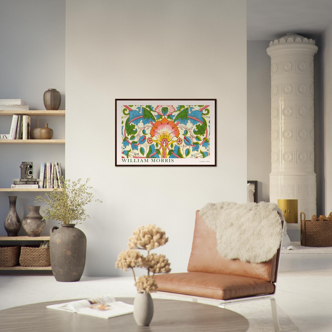William Morris Exhibition Poster, Botanical Boho Decor - Image 2