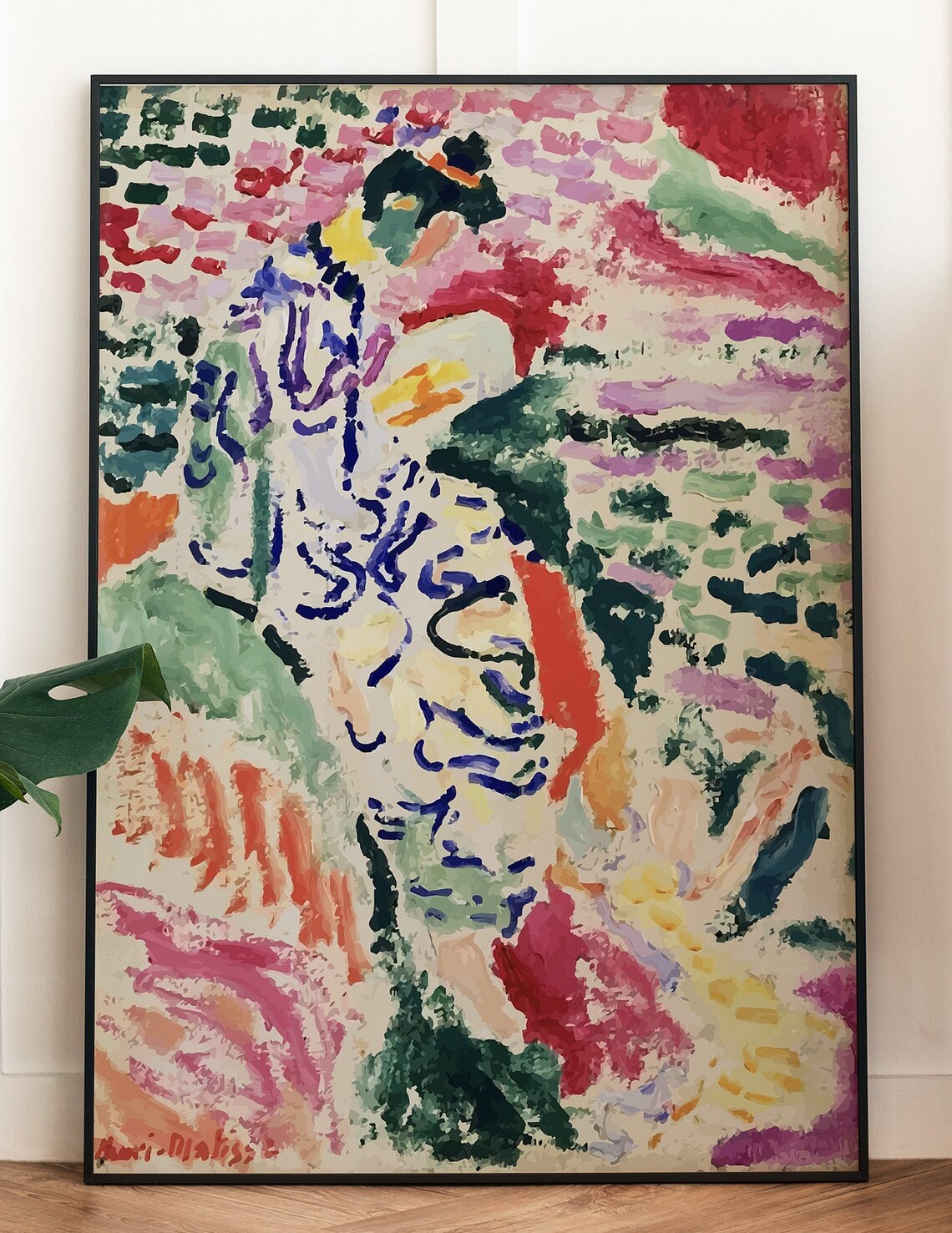 Matisse Exhibition Poster, Modern Botanical Landscape - Image 3