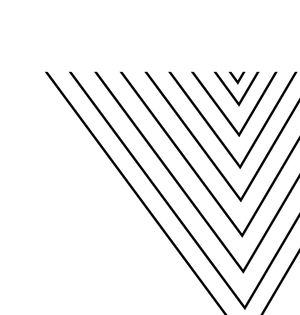 Minimalist Black Stripes Art Print, Scandinavian - Image 3