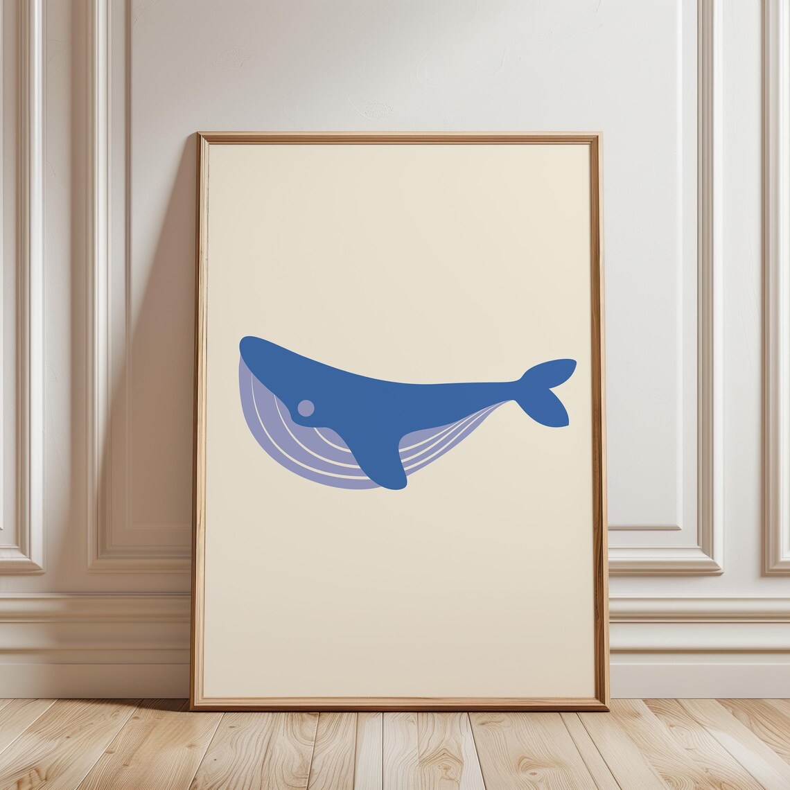 Minimalist Whale Poster Oceaninspired Wall Art Modern Sea Life Decor Rolled Posters