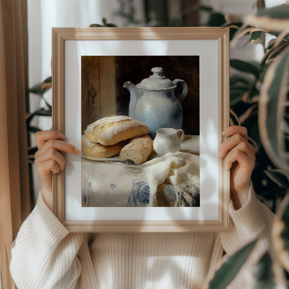 Country Kitchen Print, Rustic Farmhouse Art - Image 5