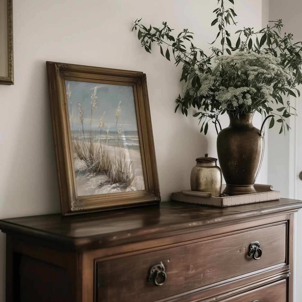 Ocean Beach Bathroom Wall Art Poster Print - Image 5