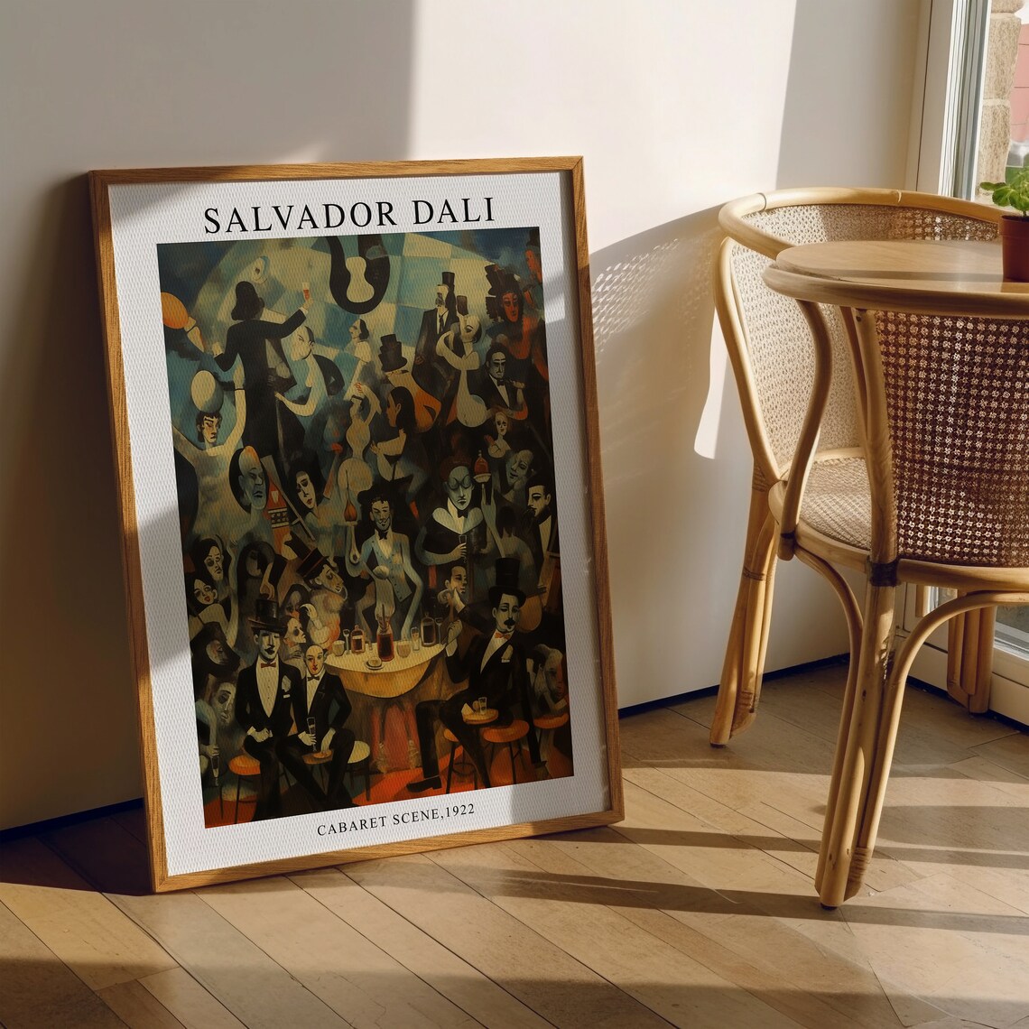 Salvador Dali Surrealism Poster Exhibition Art Print - Image 2