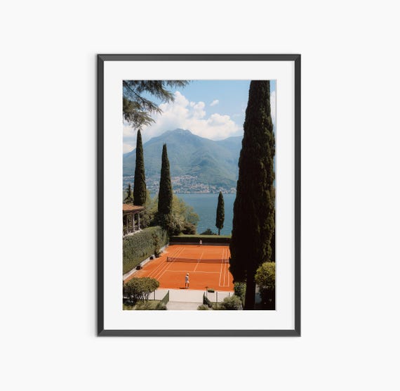 Tennis Wall Art Photography Prints Court Fine Print Room Decor Museum Grade Poster