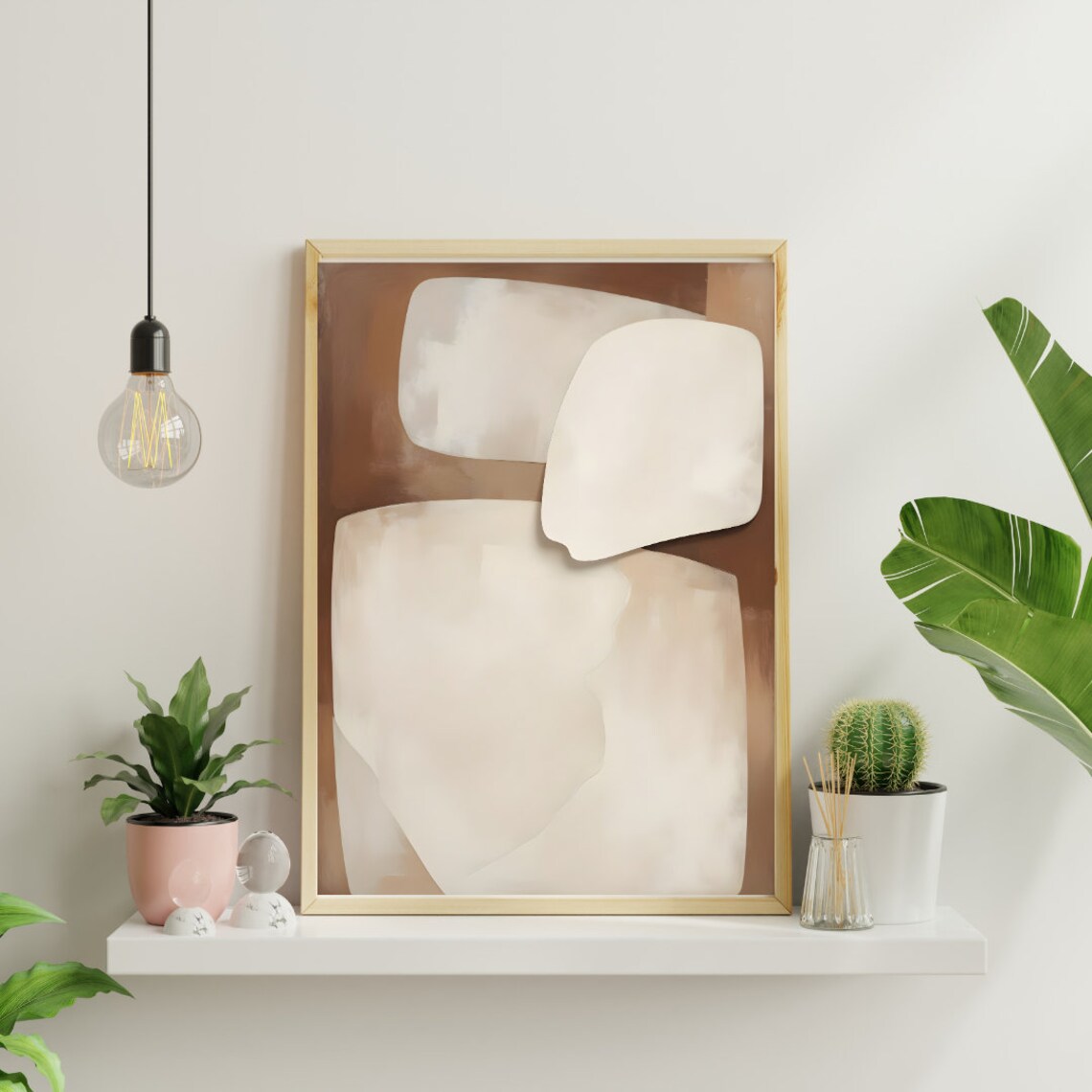 Modern Abstract Geometric Wall Decor, Wall Art Print - Image 4