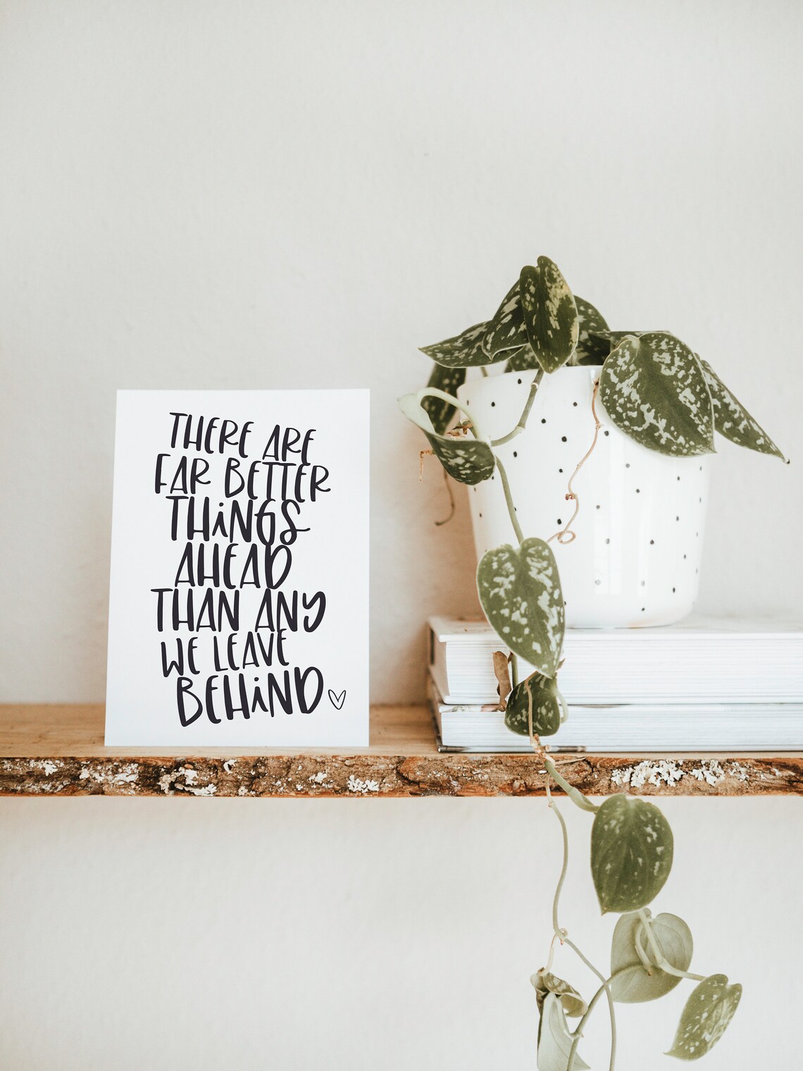 Far Better Things Ahead C S Lewis Quote Minimalist Wall Art Poster - Image 4