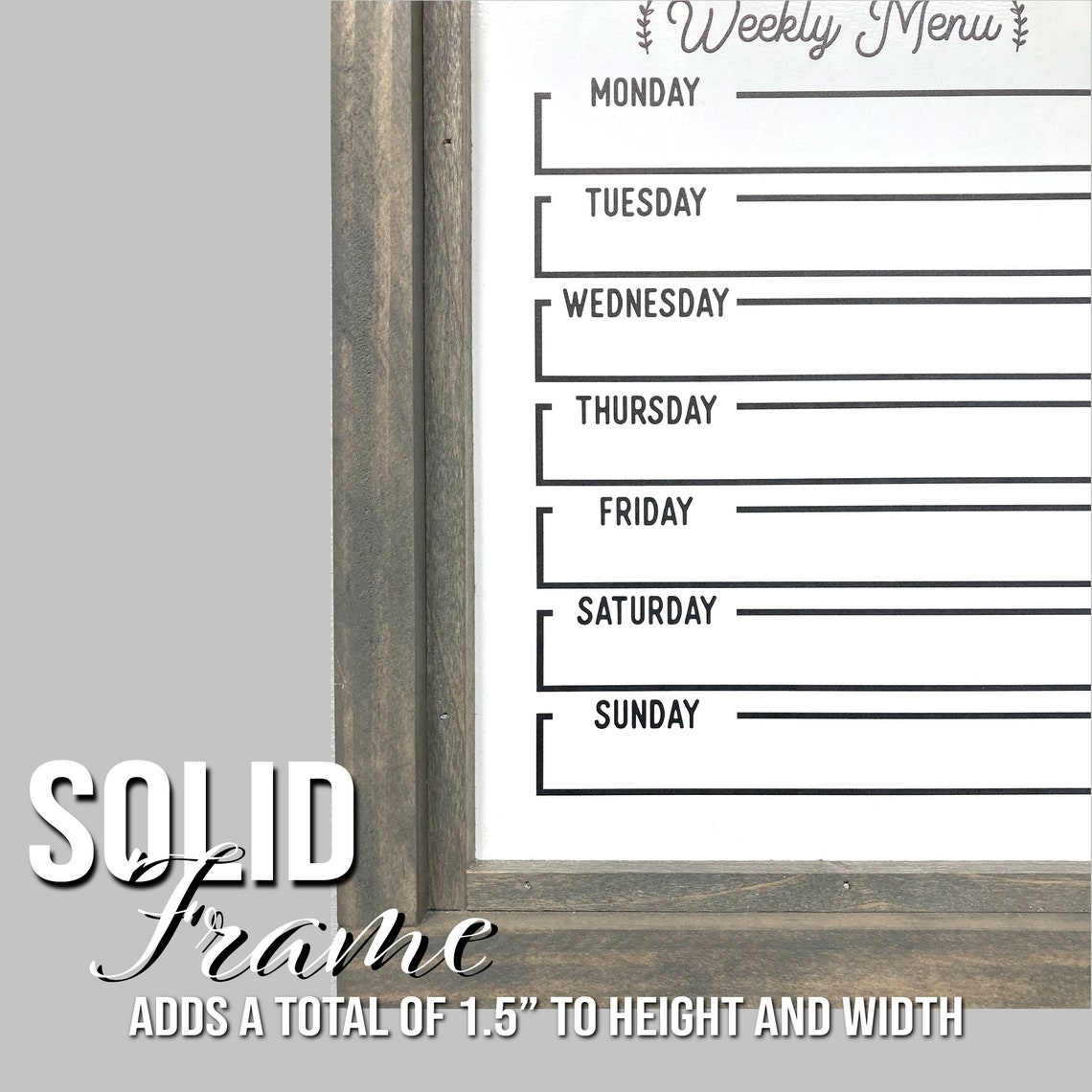 Custom Weekly Chore Chart, Home Planner - Image 2