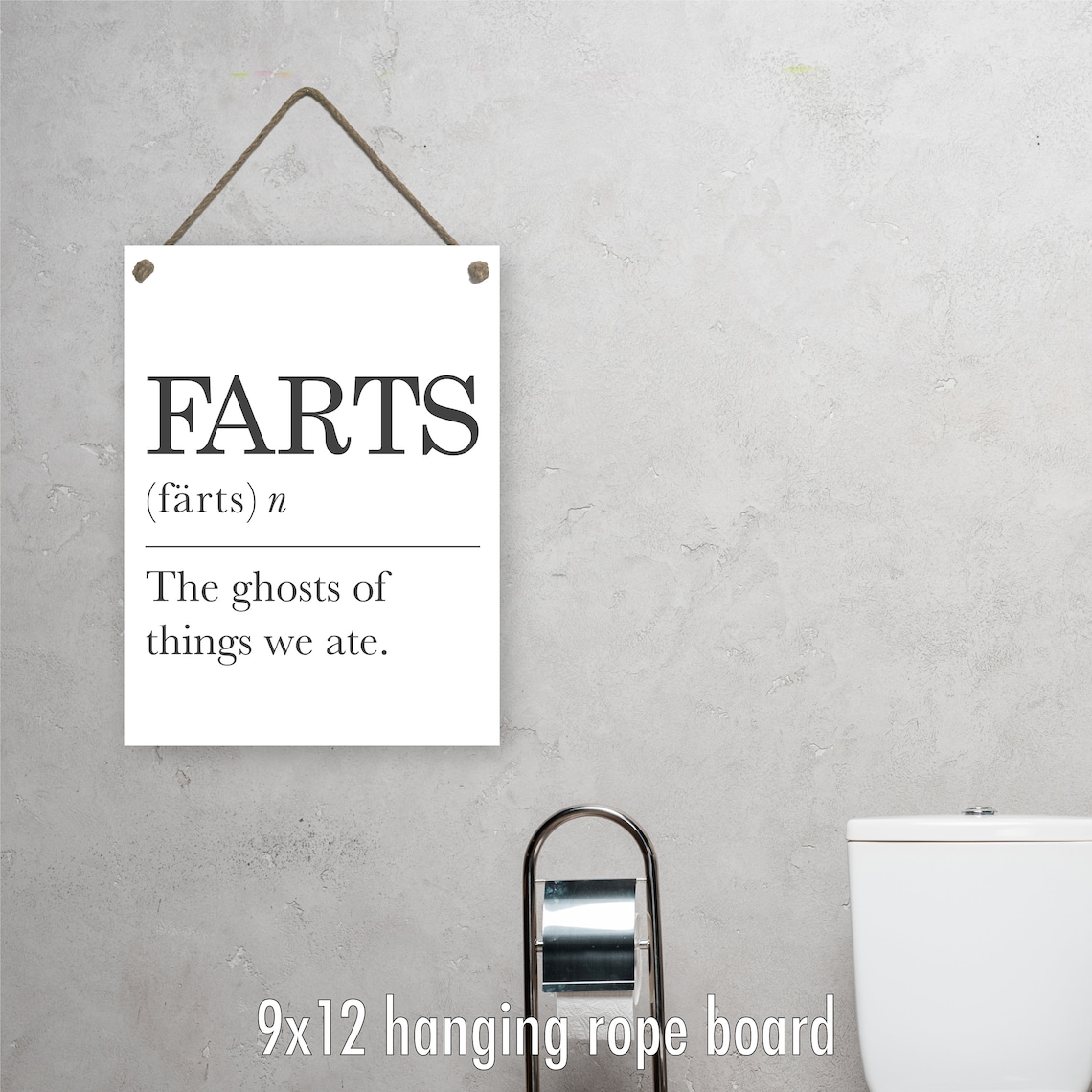 Farts: The Ghosts Of Things We Ate, Bathroom Humor Poster - Image 2