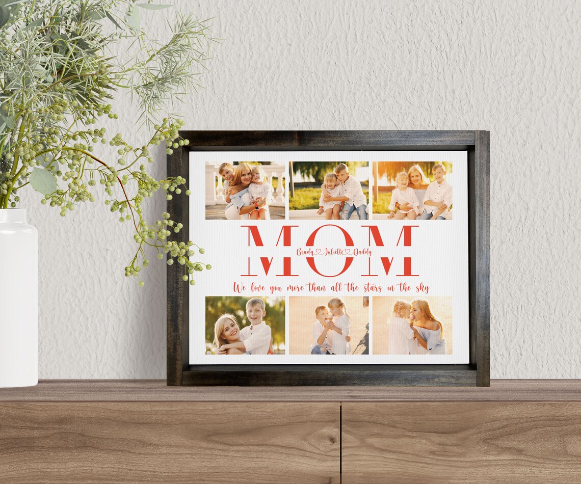 Mom Photo Print, Custom Mother's Day Art Print - Image 3