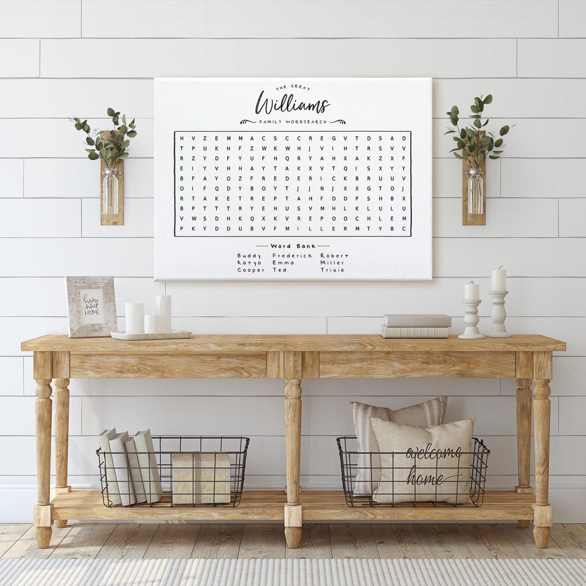 The Great Madison Family Word Search Puzzle Custom Name Poster - Image 3
