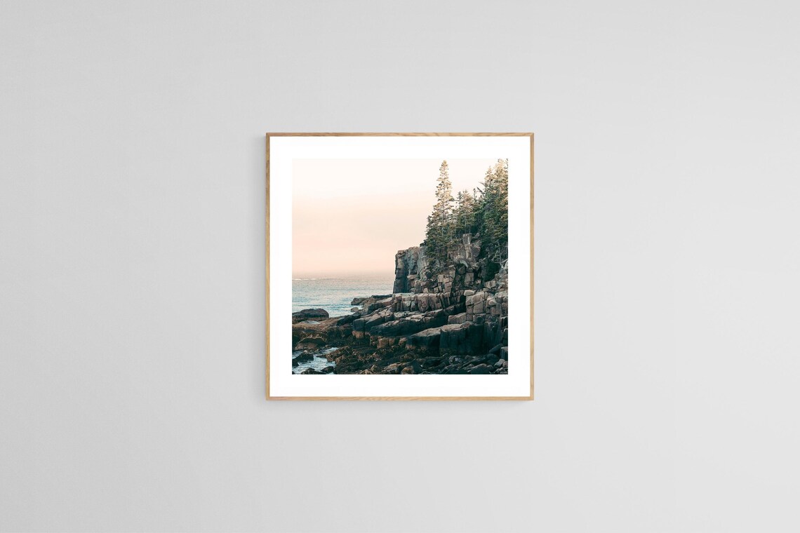 Maine Fine Art Photography, Coastal Ocean Scene