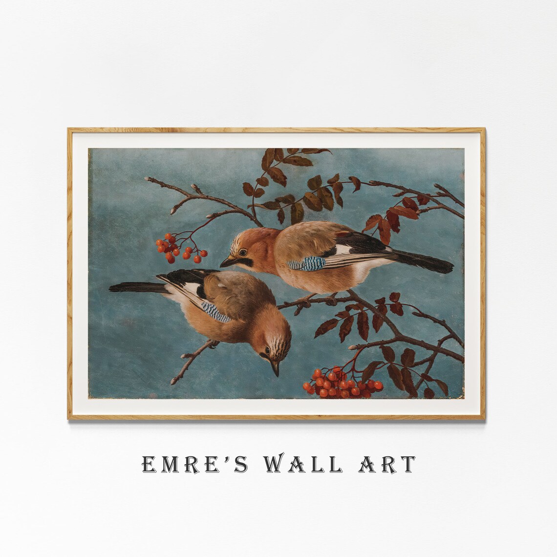 Vintage Bird Print, Antique Nursery Decor - Image 4
