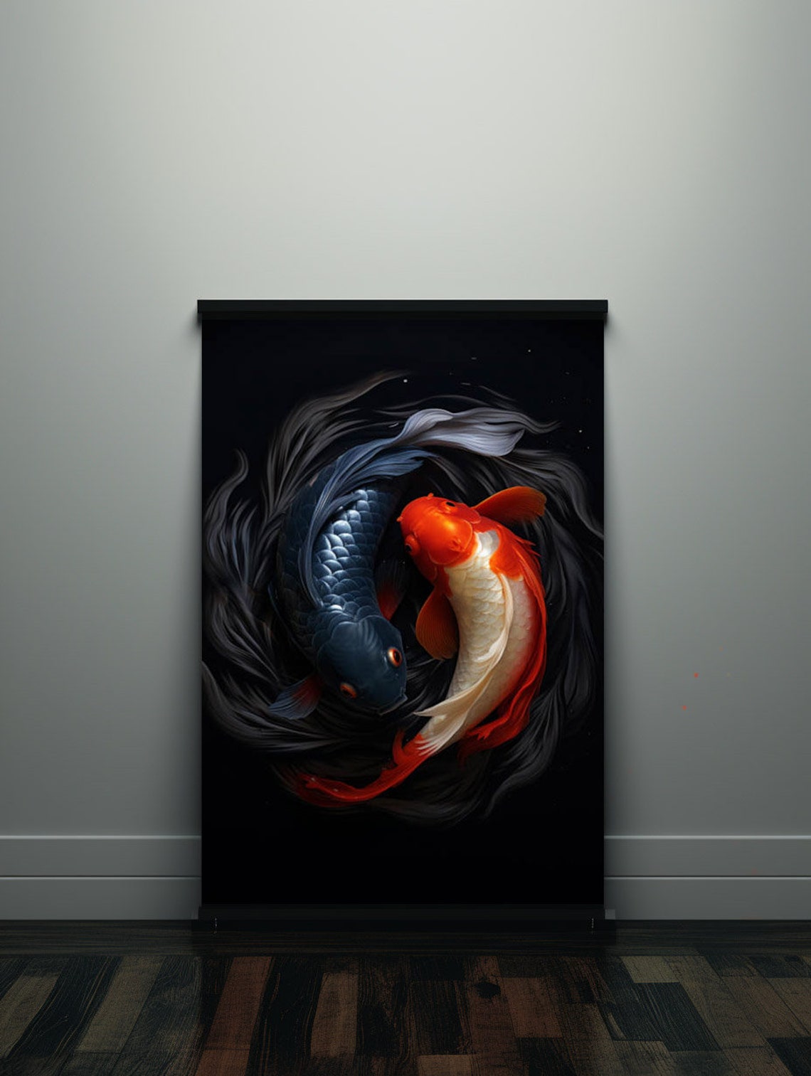 Koi Fish Print Koi Fish Wall Art Japanese Art Koi Fish Print Japanese Wall Art Art Large Wall Art