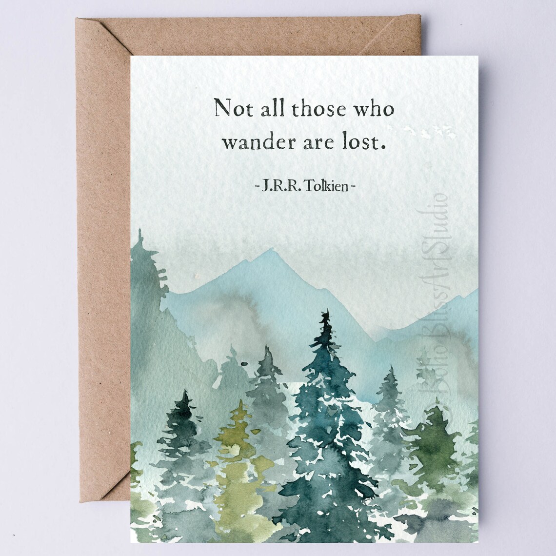 J. R. R. Tolkien Quote Poster, Divorce Support