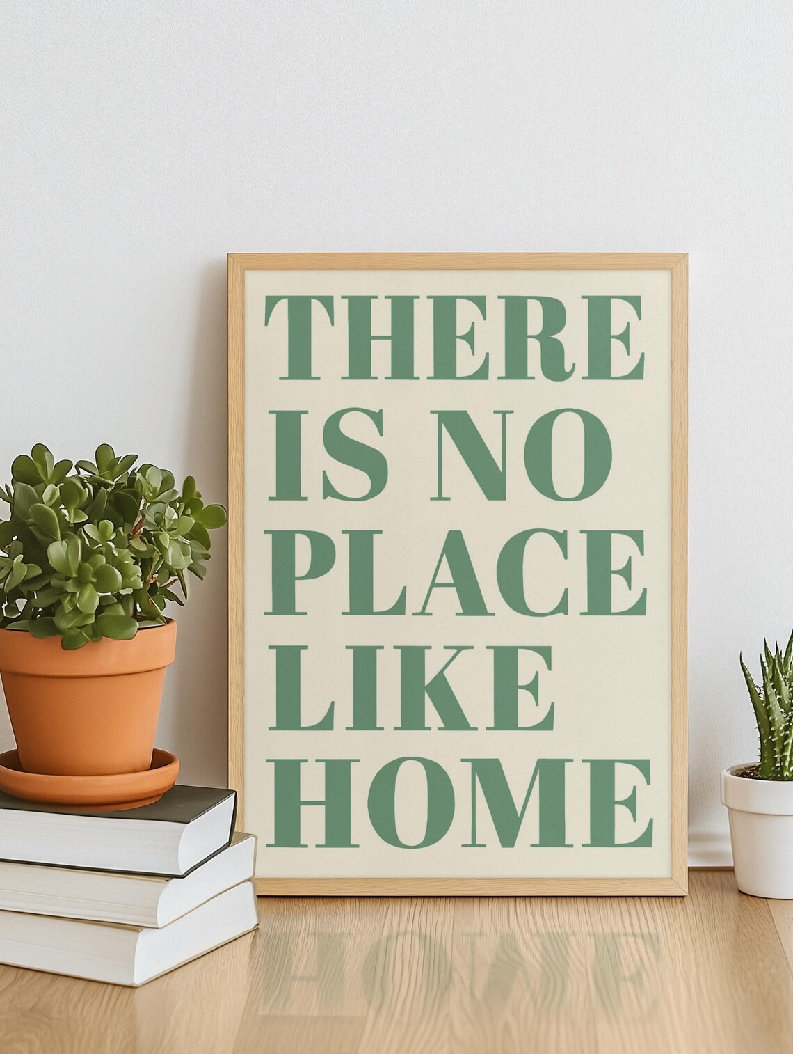 There Is No Place Like Home, Minimalist Quote Poster