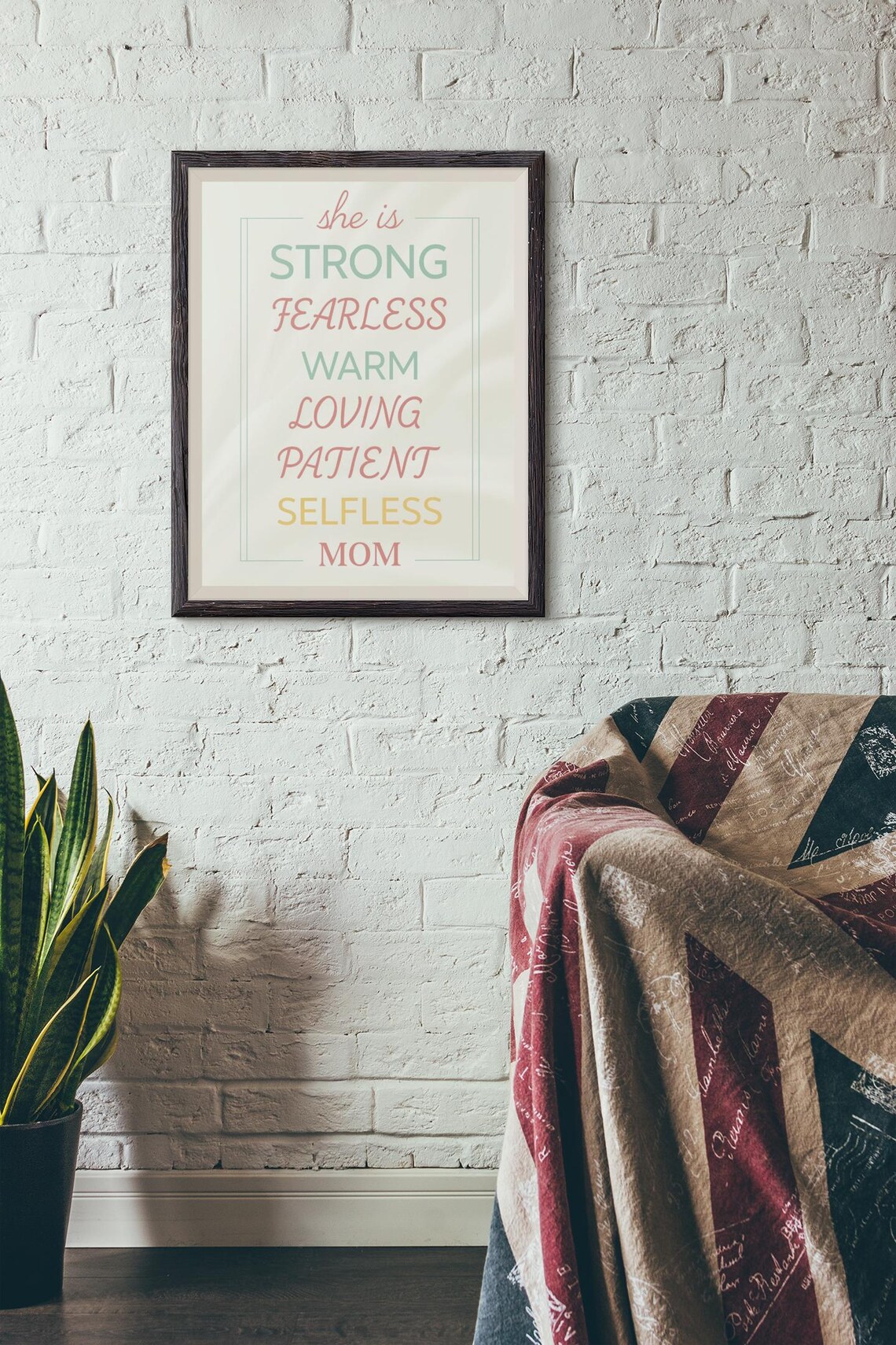 Mother's Day Inspirational Mom Quote, Gift for Mom - Image 2
