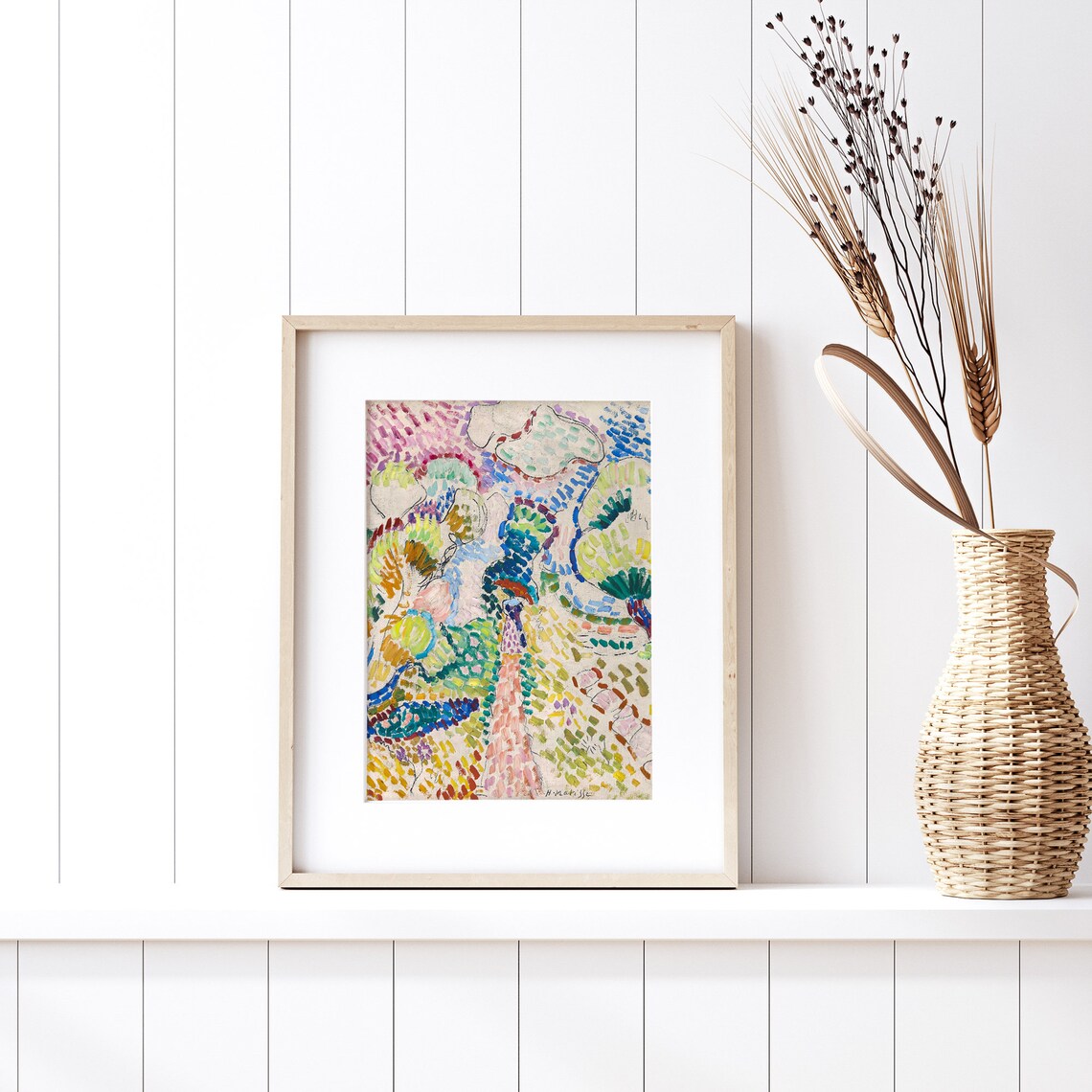 Henri Matisse Oliviers a Collioure Colorful Fauvist Olive Trees Art Poster - Image 3