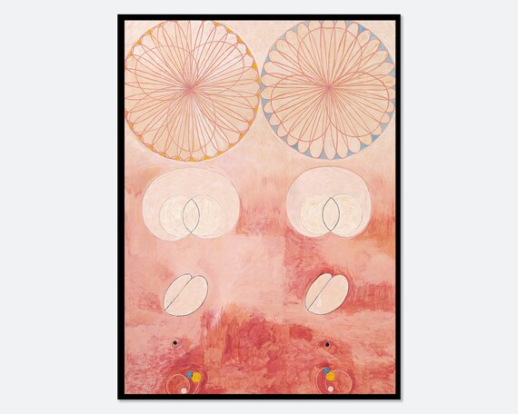 Hilma Af Klint The Ten Largest No. 9, Art Print