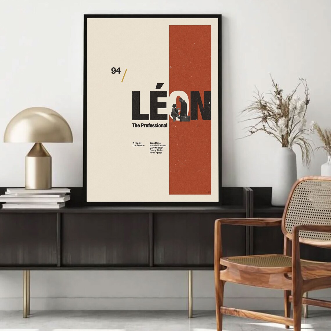 Leon-Inspired Mid Century Modern Travel Poster - Image 3