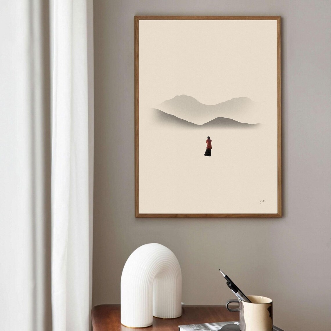 Love Letter-Inspired Classic Movie Poster Print - Image 3