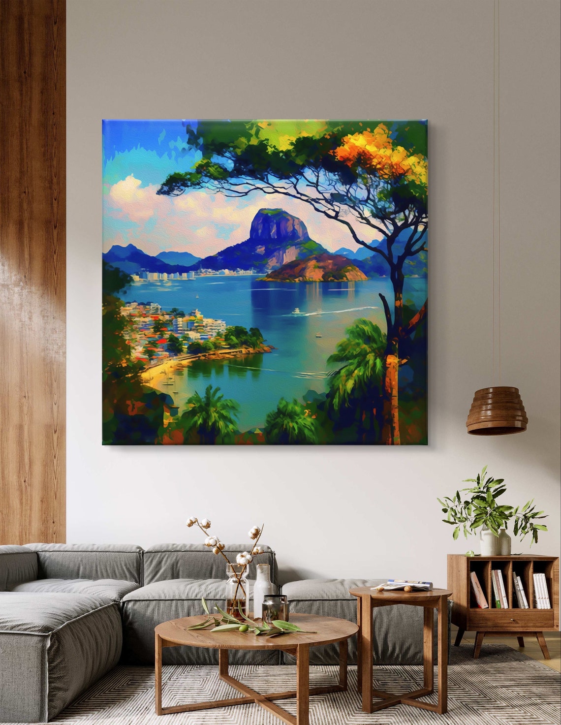 Rio de Janeiro Sugarloaf Mountain and Guanabara Bay Coastal Poster - Image 5